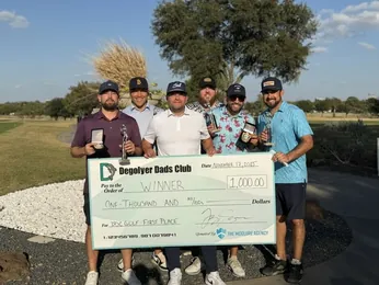 Cheque de ganadores del torneo de golf